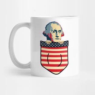 George Washington Chest Pocket Mug